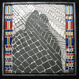 Mosaikwerk "Schattenglück" - (c) Wolfgang Cordes