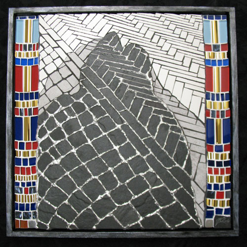 Mosaikwerk  "Schattenglück" - (c) Wolfgang Cordes