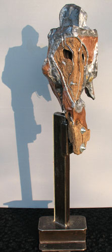 Skulptur "Vergänglich  - Zeitlos - Fern    ?" - (c) Wolfgang Cordes